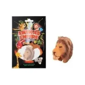 LEANToys educational ring-on-hand animal figure - Lion model (children’s stacking toy)
