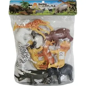 Swede game figurines set — 10 wild animal figures, model 6173945