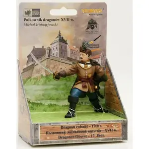 Collectible figurine Tisso-Toys Michał Wołodyjowski model 12407, painted resin collectible figure