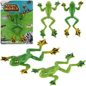 Rubber Frog Toy Trifox Żaba gumowa MIX – assorted colorful soft rubber frogs for play