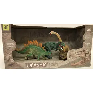 Набор из 3 фигурок динозавров Pro Kids, игровые пластиковые фигурки, разные модели