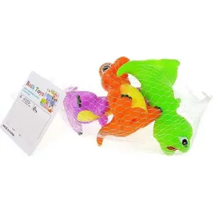 Adar rubber dinosaur figures set, 3 pcs, 9.5 cm each
