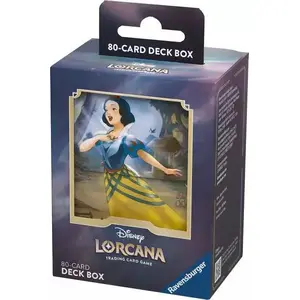 Storage case Ravensburger Disney Lorcana TCG — multicolour, holds 65 cards, 80×60×100 mm