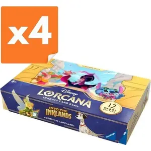 Ravensburger Disney Lorcana Set03 booster case — 4 sealed booster boxes (4×24 boosters)
