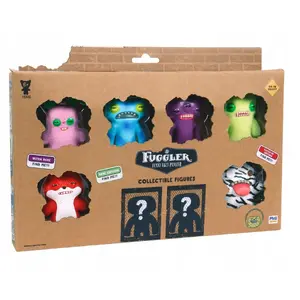 Sourcing FUGGLER Collectible Figures Deluxe 8-pack assortment - 8 assorted figures