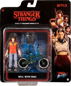 Фигурка с велосипедом Usorteret STRANGER THINGS (персонаж с аксессуаром‑велосипедом)