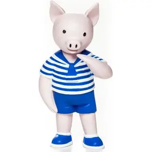 Tisso-Toys figurine Miś Uszatek Prosiaczek model 11037 collectible toy figure