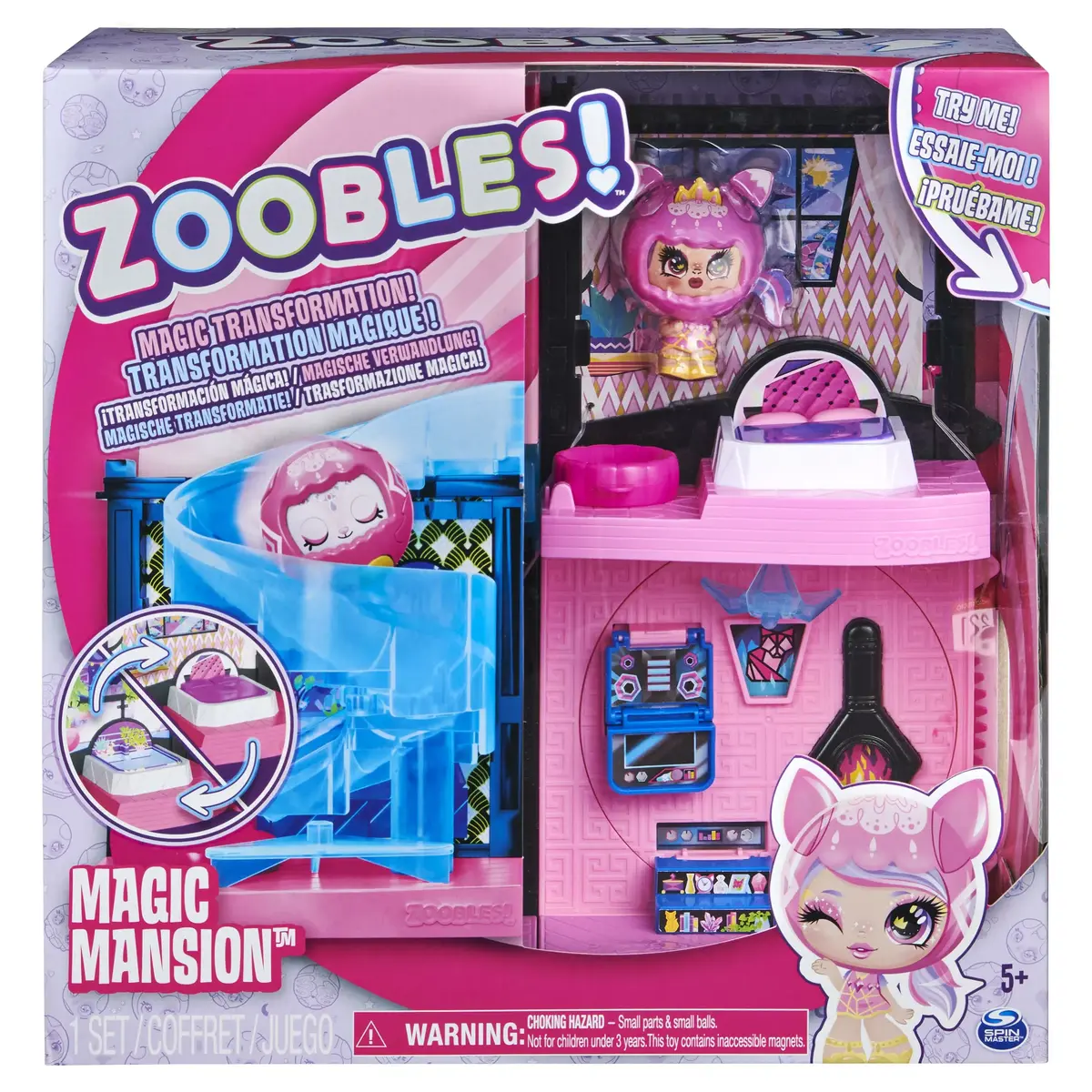 Zoobles Magic Mansion spēļu komplekts — Spinmaster Photo 3