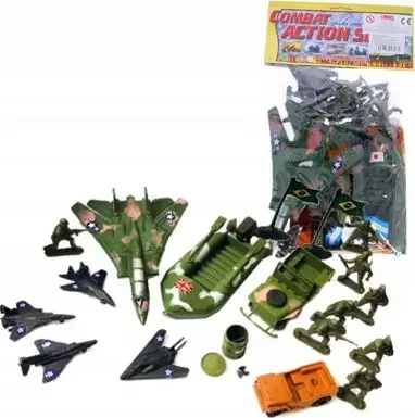 Figurka Gazelo militārais komplekts maisiņā G035864