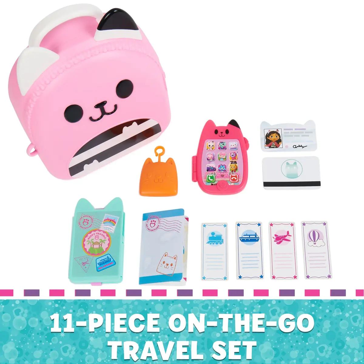 POLLY_POCKET Gabby's Dollhouse Gabby Girl On-The-Go — набор для путешествий Photo 3
