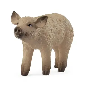 Figure Schleich Mangalica Piglet model 14893 — FARM WORLD multicolour farm animal toy