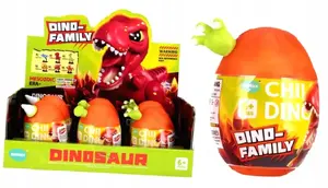 Toy dinosaur in egg 9 cm by mega creative model K38 — assorted mix