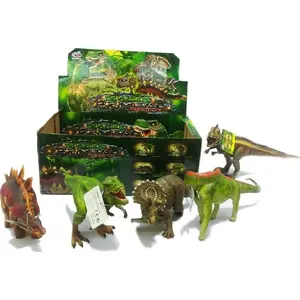 Plastic dinosaur figures set, Trifox — assorted models (MIX)