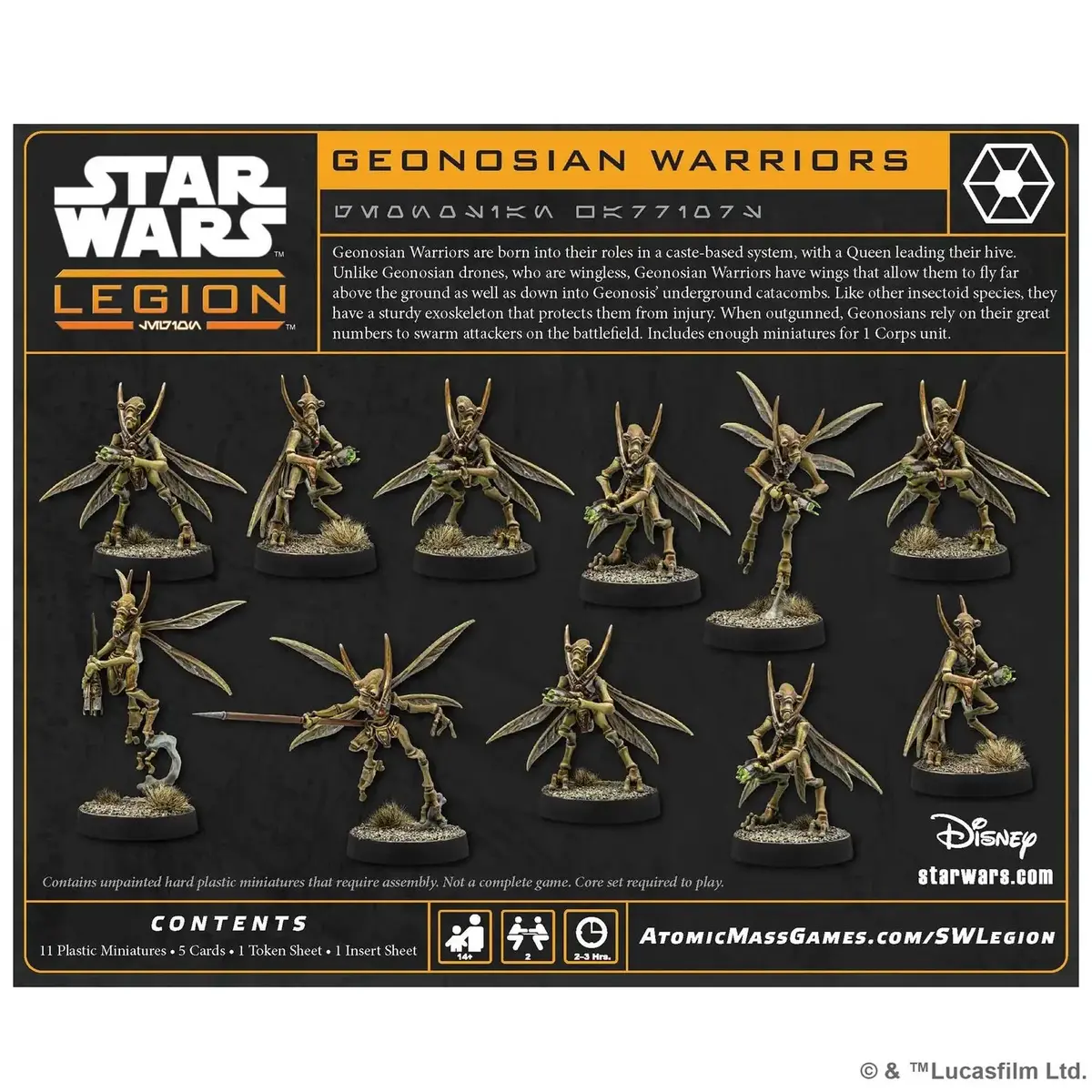 Figure expansion fantasy flight games — Geonosian Warriors Photo 2