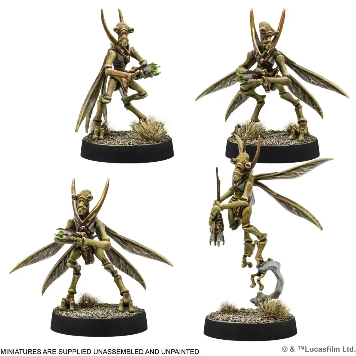 Figure expansion fantasy flight games — Geonosian Warriors Photo 3