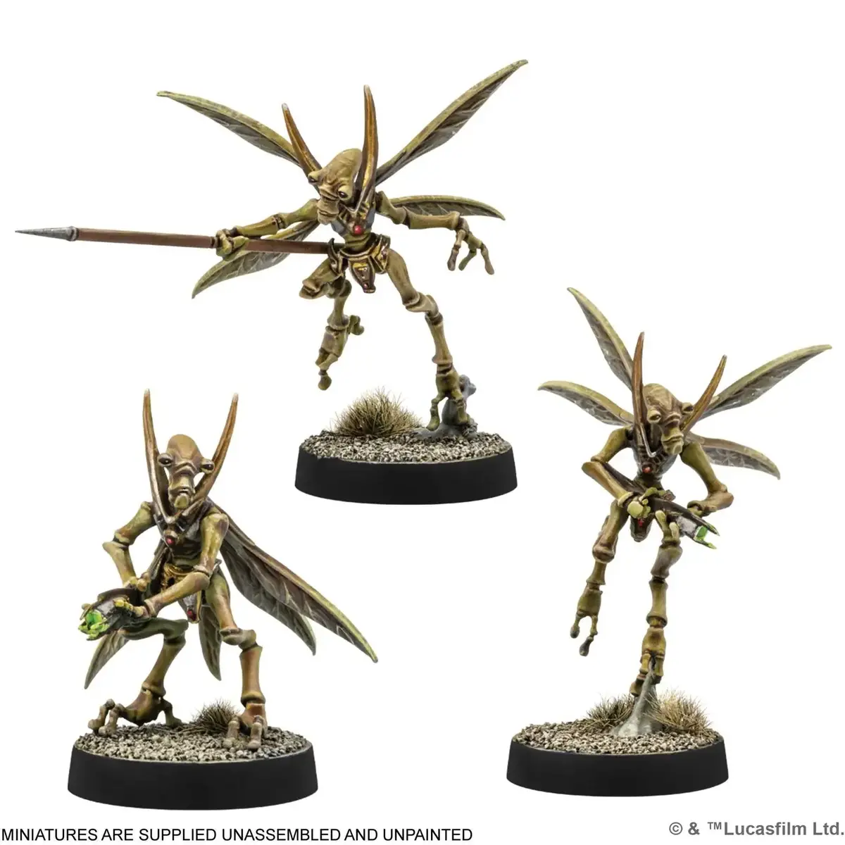 Figure expansion fantasy flight games — Geonosian Warriors Photo 4