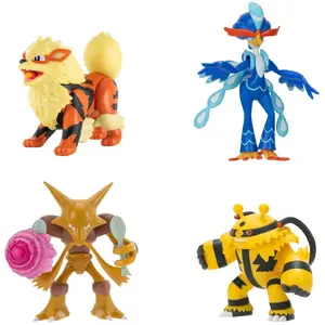 Game figurine, POKEMON battle feature figure assortment, assorted characters