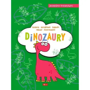 Spēļu figūriņas Dragon — Dinozaury. Jesteśmy kreatywni (komplekts, MPN 9788382741261)