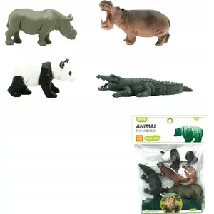 Figurines set Trifox 4 pcs — zoo animals, model 625400