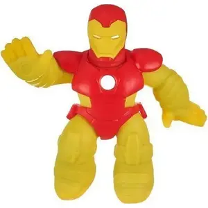 Action figure TMTOYS Goo Jit Zu Marvel Captain Marvel figure, stretchy collectible toy, approx. small handheld size