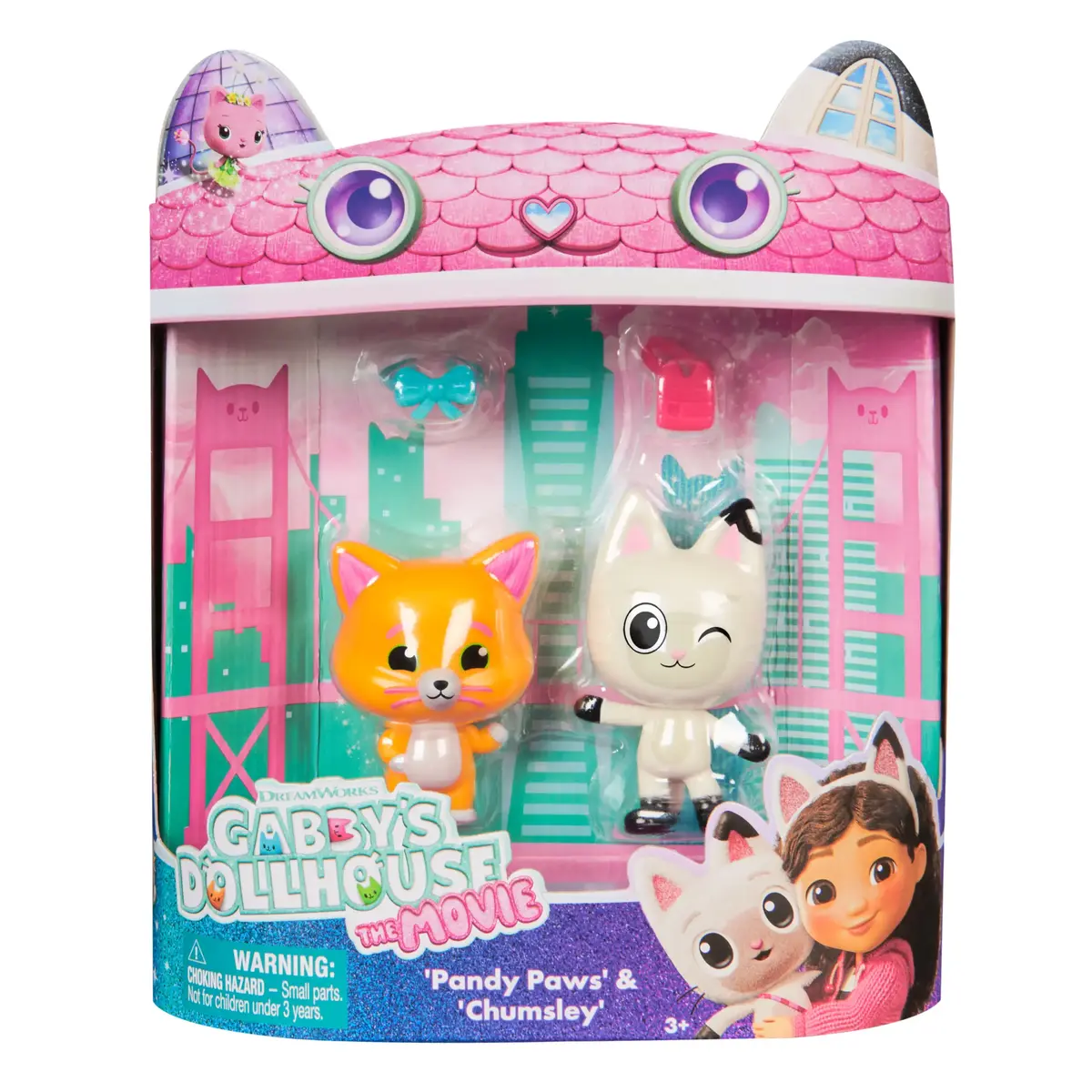 Spinmaster Gabby's Dollhouse: The Movie — Pandy Paws & Chumsley Photo 2