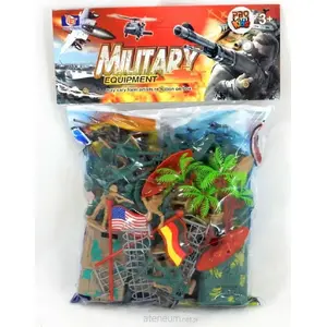 Figure set Pro Kids model 417593 – toy soldier figurines, pack of assorted small plastic figures