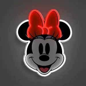 TREFL Yellowpop Disney Minnie Printed Face collectible figure, small decorative toy
