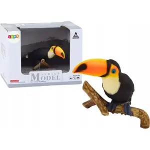 LEANToys Figure Tukan Wielki (Toucan) — Collectible Animal Figurine by LEANToys