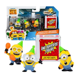 Figūru komplekts Minions AVL Squad 4-pack no Moose Toys — plastmasas kolekcionējamas figūras, daudzkrāsainas, 4+