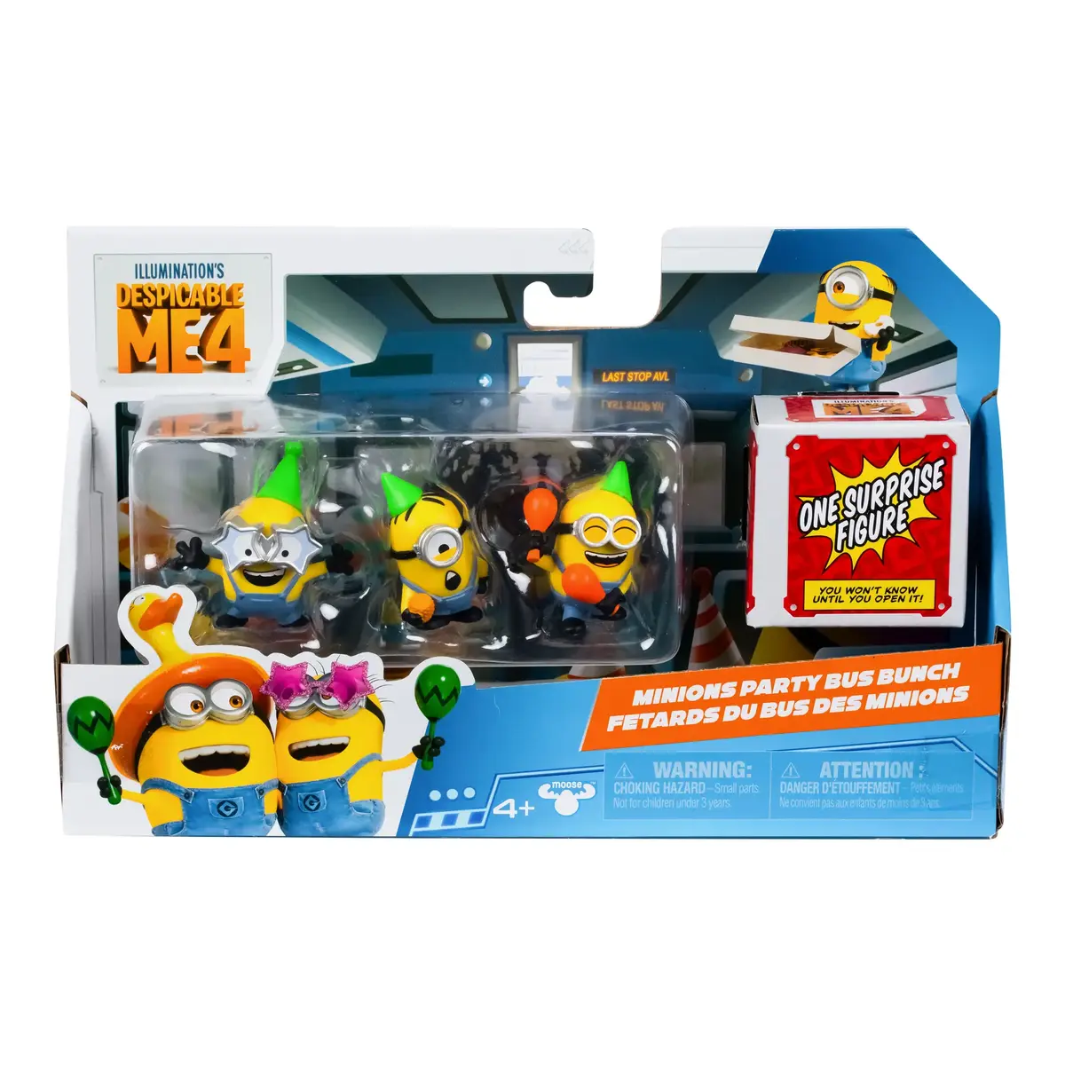 Minions AVL Squad 4-pack figures — Moose Toys Photo 3