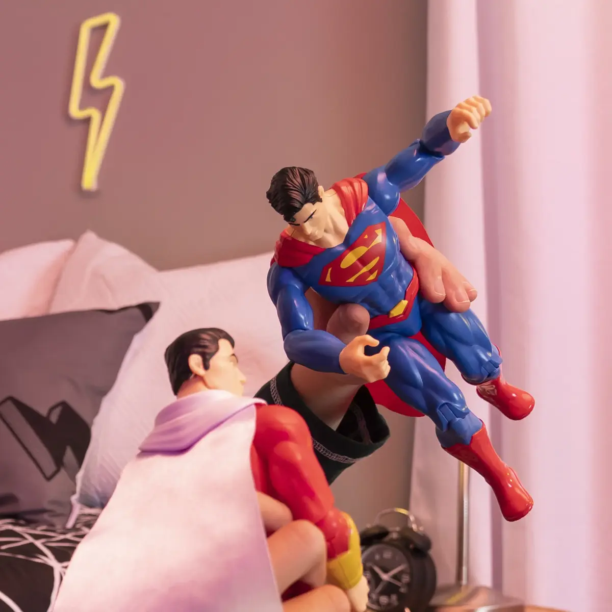 Spinmaster DC Comics Supermens 12 collu figūra Photo 5