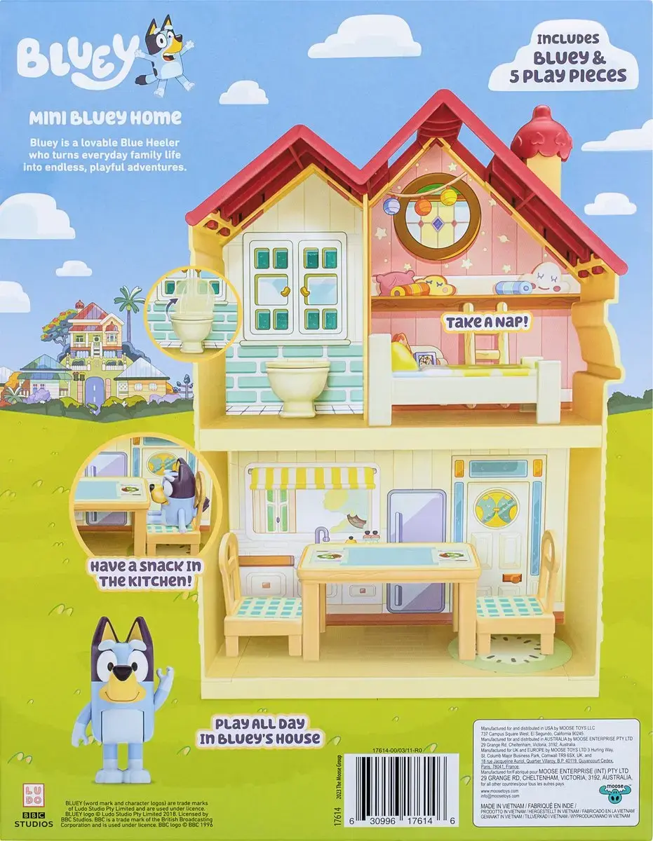 Фигурки POLLY_POCKET Bluey Mini Heelers Home Photo 4