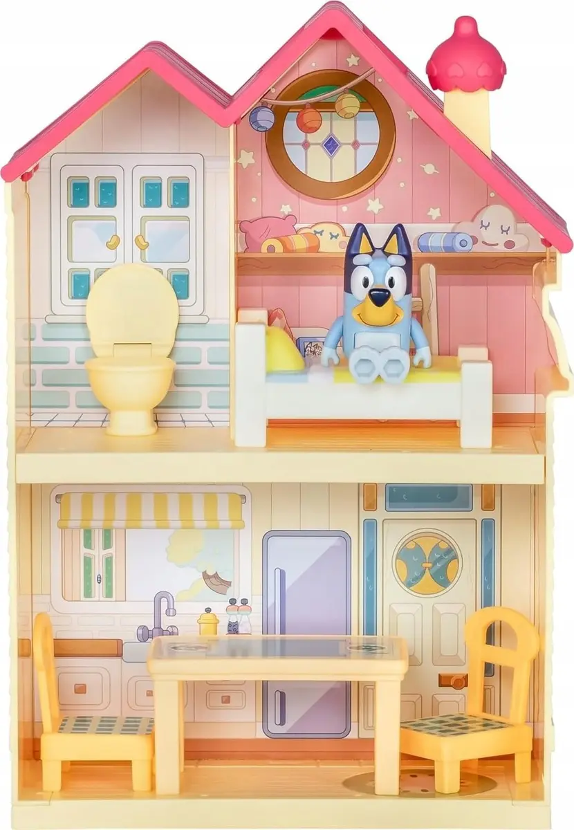 Toy figurines POLLY_POCKET Bluey Mini Heelers Home Photo 7