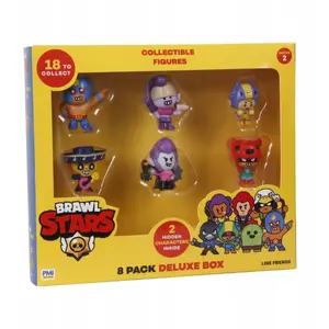 Game figurines Kids World BRAWL STARS S2 — 8-pack deluxe box