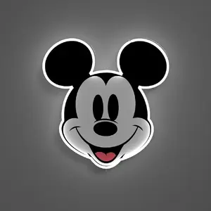 Figūra Mickey Mouse Yellowpop Disney ar drukātu seju — kolekcijas figūra