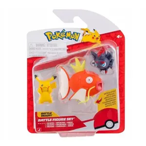 Figure Pokémon Battle Figure set — POKEMON Pikachu, Magikarp, Zorua (3-pack)