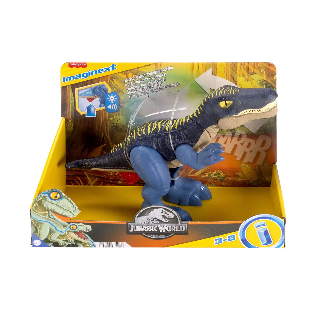 Fisher‑Price Imaginext Growl & Glow Baryonyx rotaļlieta Photo 6