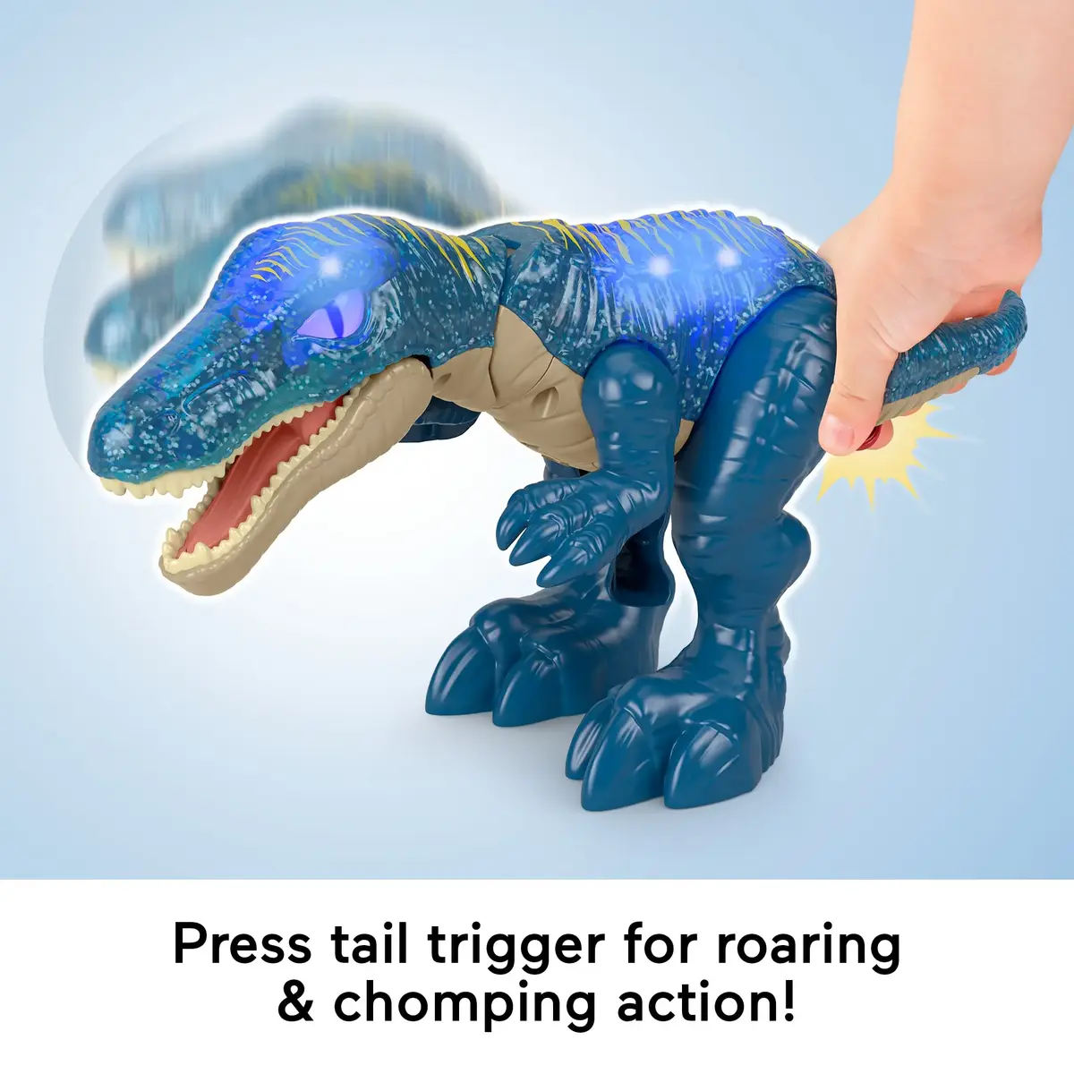 Fisher‑Price Imaginext Growl & Glow Baryonyx rotaļlieta Photo 8