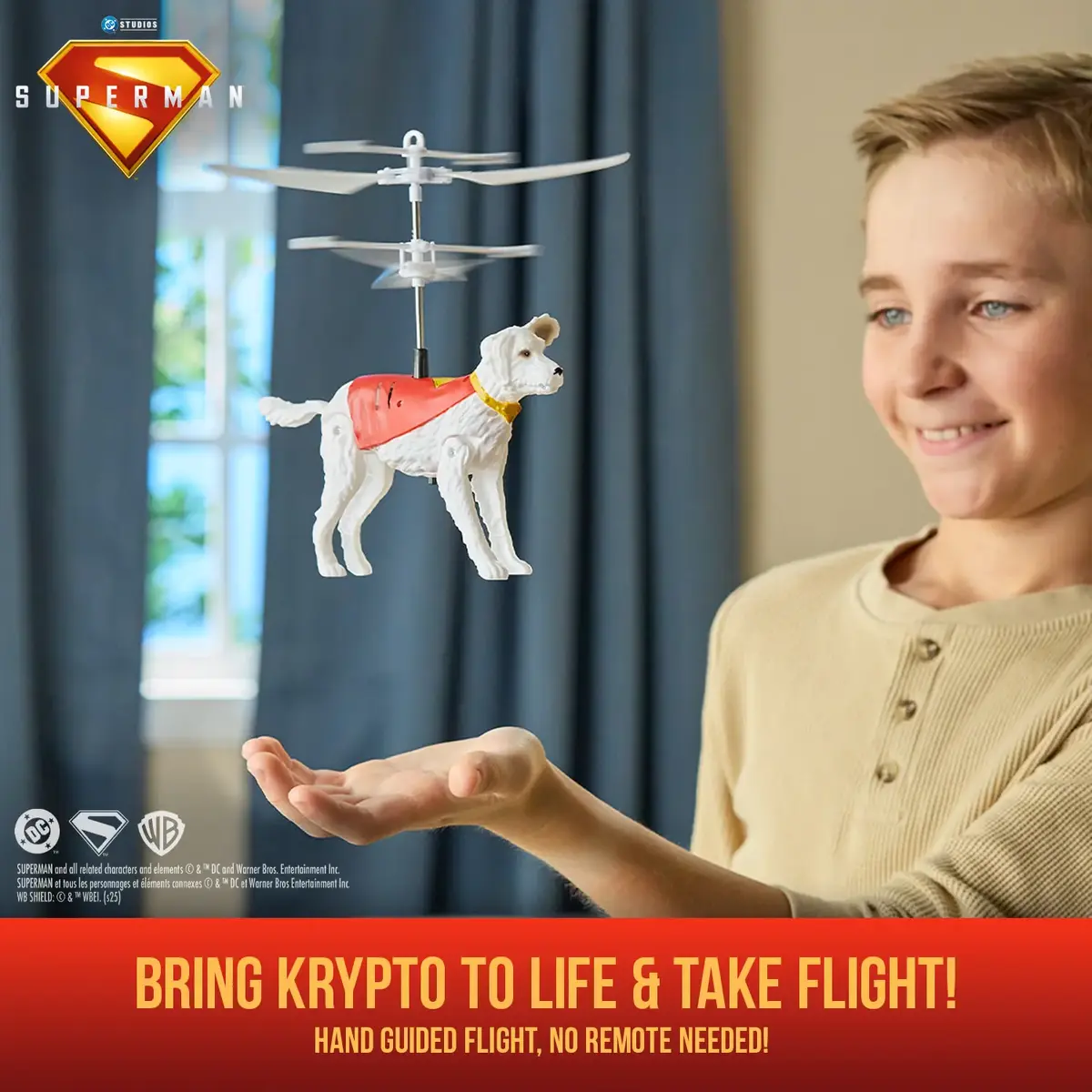 Superman tālvadāmais lidojošs Krypto 7,5" Photo 2