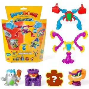 Spēļu figūriņu komplekts magic box SUPERTHINGS Mutant Battle 2 — 4 figūriņas (Egzoszkielety)