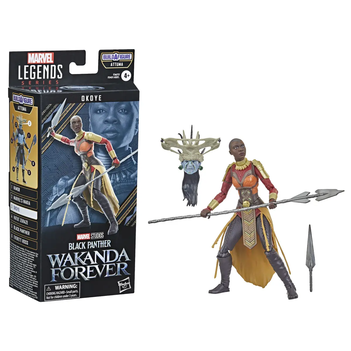 HASBRO Black Panther Okoye игровая фигурка F36775X0 Photo 4