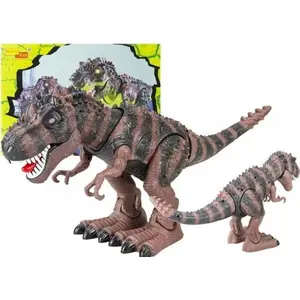 Toy Figure LEAN Sport Tyrannosaurus Rex 361 — Battery-Powered Brown Dinosaur