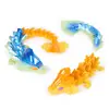 Spinmaster CrystaLynx 9-inch Articulated Dragon Figure Photo 3
