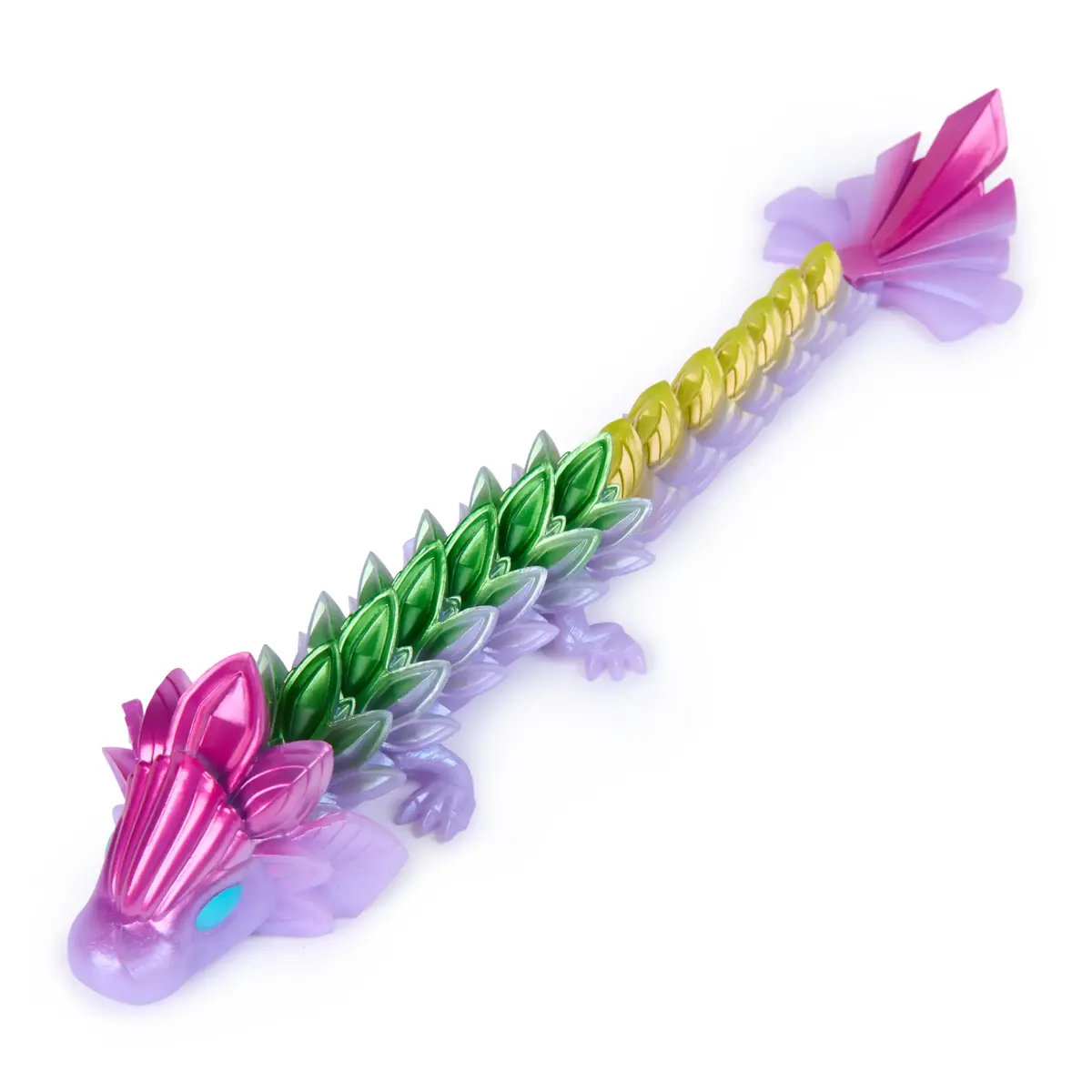 Spinmaster CrystaLynx 9-inch Articulated Dragon Figure Photo 4