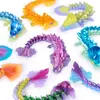 Spinmaster CrystaLynx 9-inch Articulated Dragon Figure Photo 8