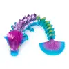 Spinmaster CrystaLynx 9-inch Articulated Dragon Figure Photo 9