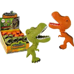 Figure LEANToys Tyrannosaurus biting dinosaur with movable tail and jaw, 2 variants