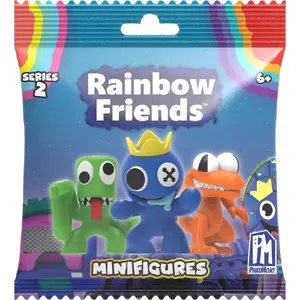 PhatMojo Rainbow Friends Minifigūra 2. sērija — 1 nejauša kolekcionējamā figūriņa