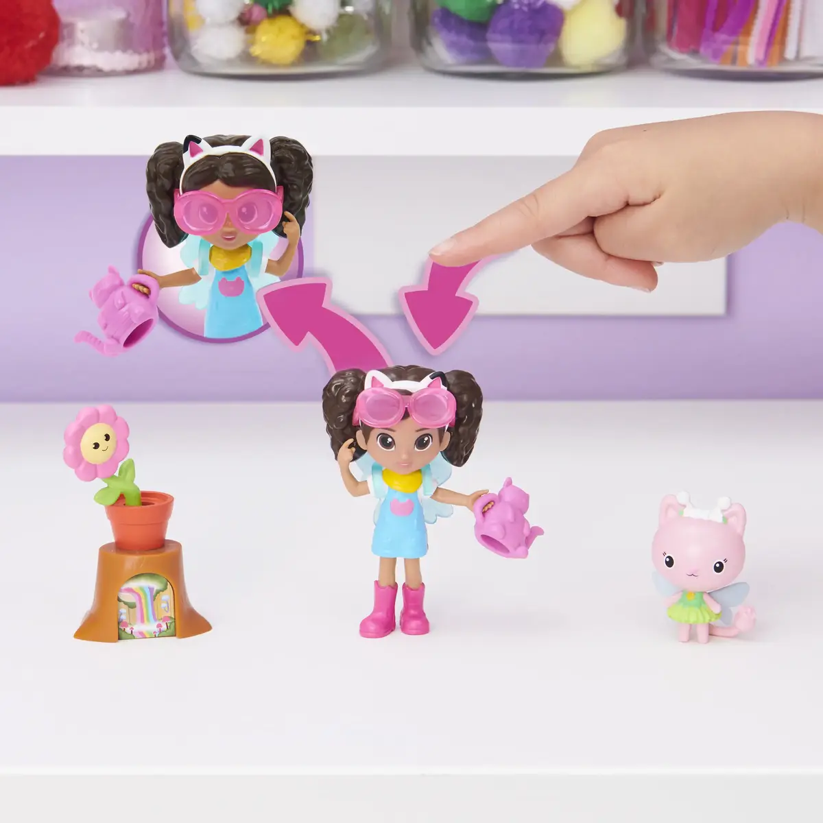 Spin Master Gabby's Dollhouse Flower-rific Garden Photo 2