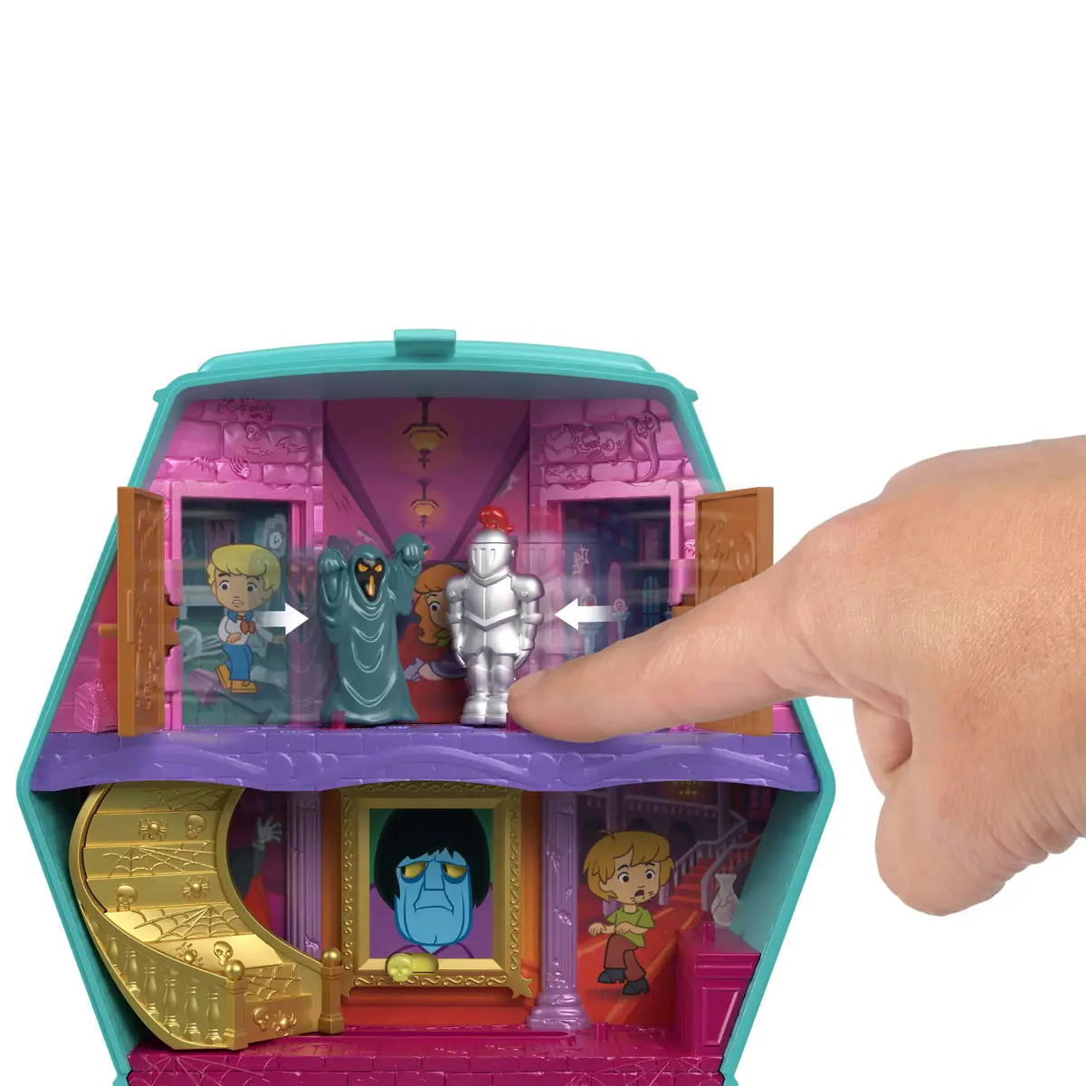 MATTEL Polly Pocket Scooby Doo kompakts komplekts Photo 5